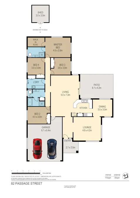 82 Passage Street, Cleveland, QLD, 4163 - Floorplan 1