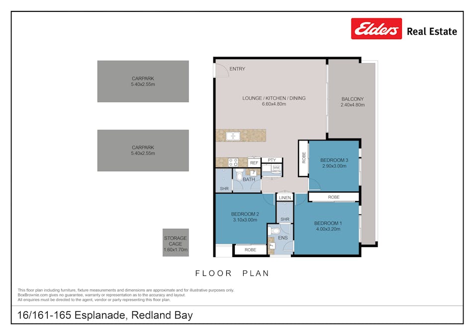 16/161-165 Esplanade , Redland Bay, QLD, 4165 - Floorplan 1