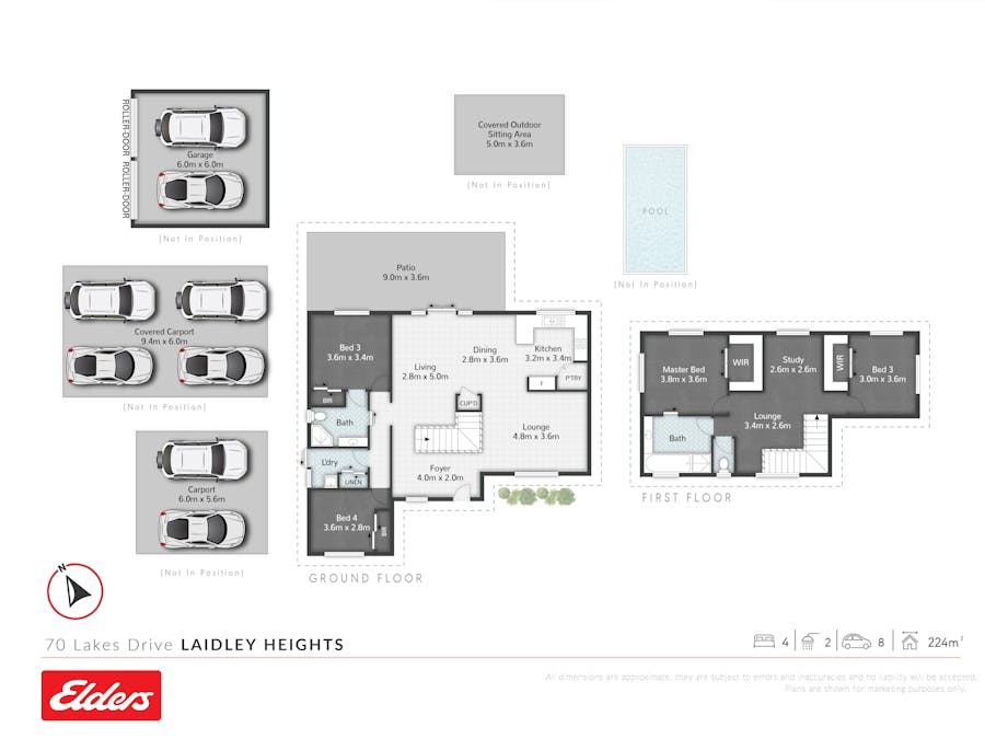 70 Lakes Drive, Laidley Heights, QLD, 4341 - Floorplan 1