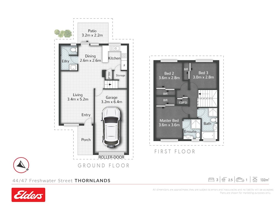 44/47 Freshwater Street, Thornlands, QLD, 4164 - Floorplan 1