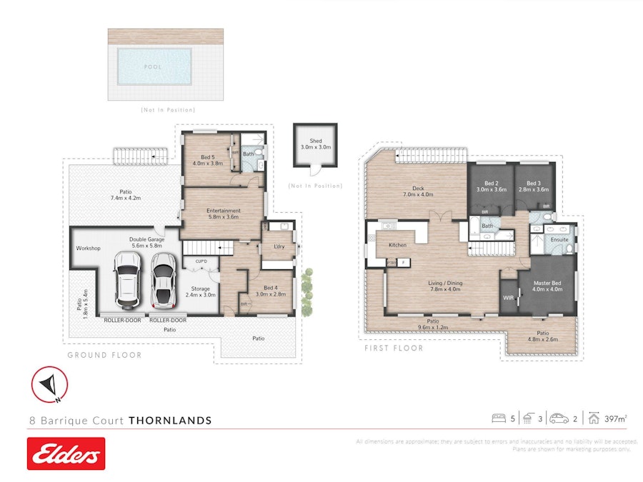 8 Barrique Court, Thornlands, QLD, 4164 - Floorplan 1