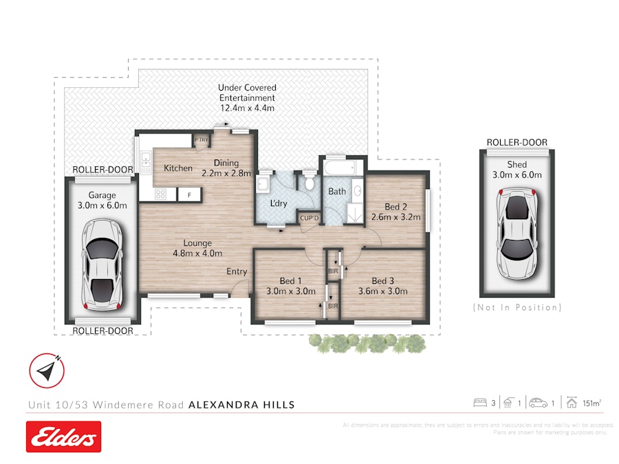 10/53 Windemere Road, Alexandra Hills, QLD, 4161 - Floorplan 1