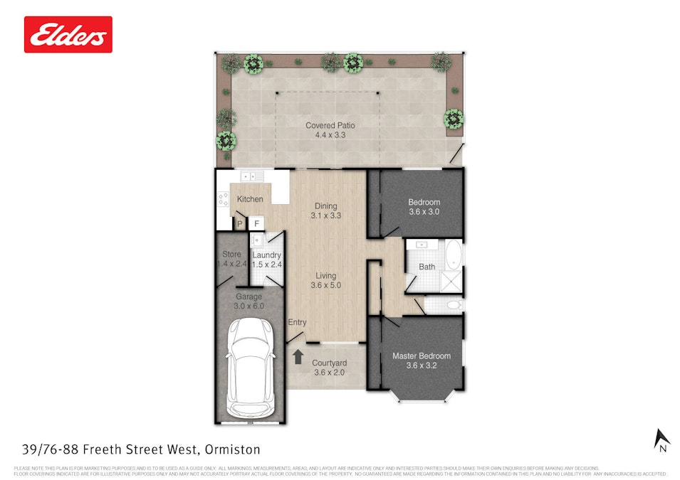 39/76-88 Freeth Street West, Ormiston, QLD, 4160 - Floorplan 1