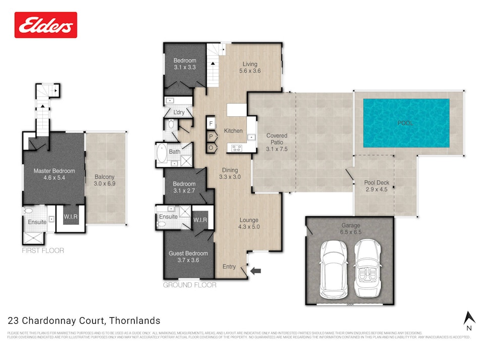 23 Chardonnay Court, Thornlands, QLD, 4164 - Floorplan 1