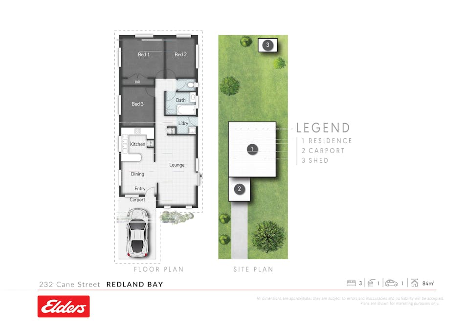 232 Cane Street, Redland Bay, QLD, 4165 - Floorplan 1