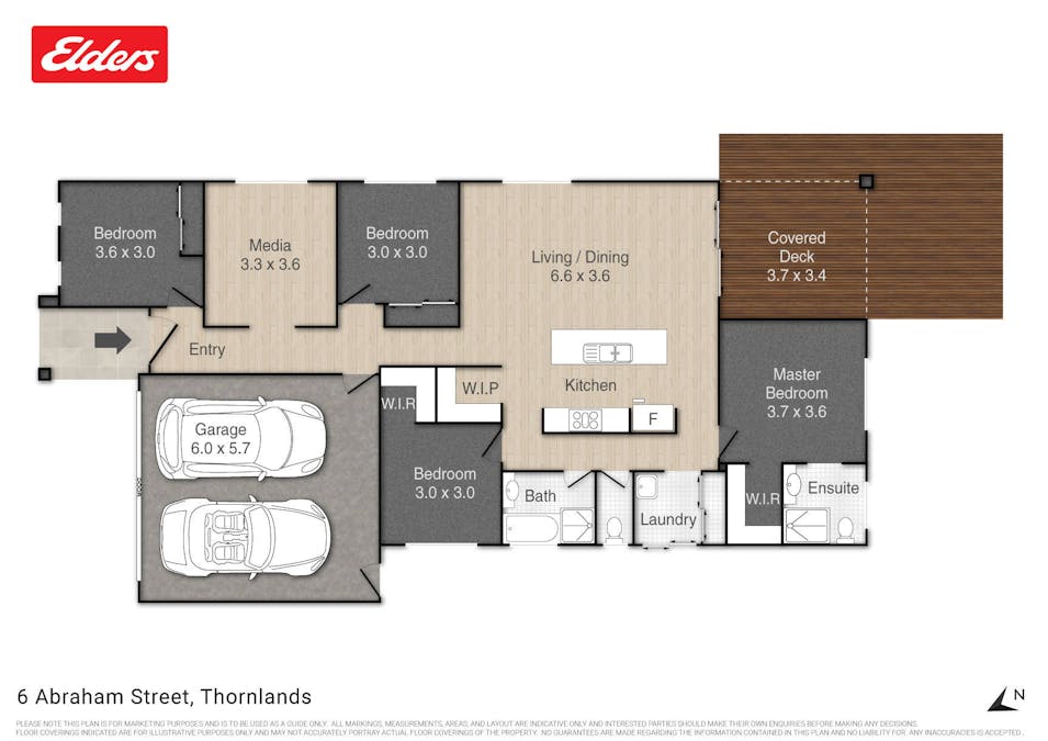 6 Abraham Street, Thornlands, QLD, 4164 - Floorplan 1
