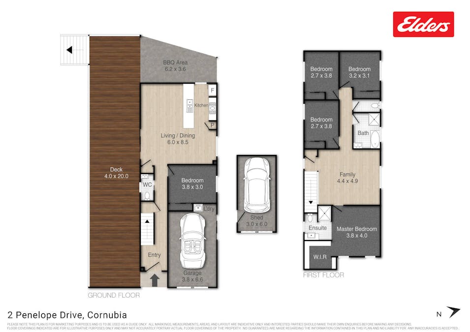 2 Penelope Drive, Cornubia, QLD, 4130 - Floorplan 1