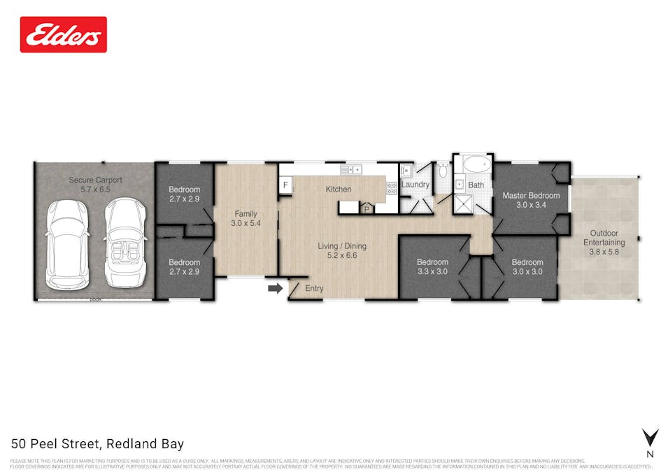 50 Peel Street, Redland Bay, QLD, 4165 - Floorplan 1