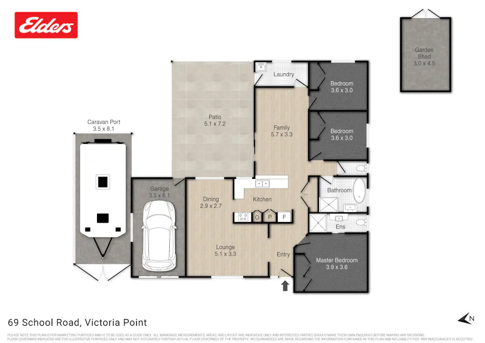 69 School Road, Victoria Point, QLD, 4165 - Floorplan 1