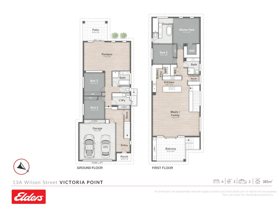 13A Wilson Street, Victoria Point, QLD, 4165 - Floorplan 1