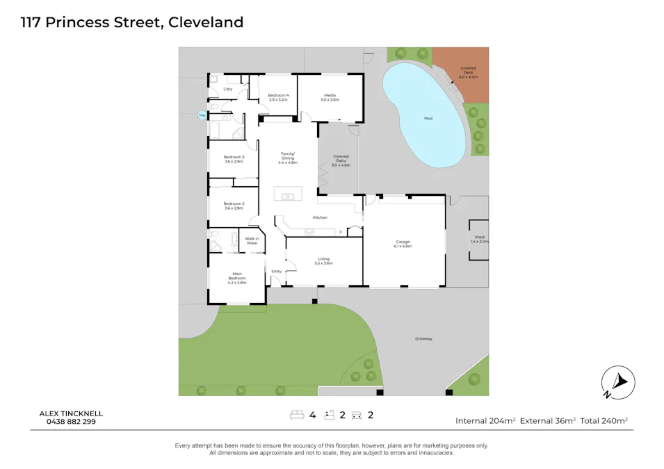 117 Princess Street, Cleveland, QLD, 4163 - Floorplan 1