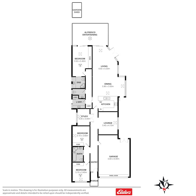 51 Britannia Parade, Hindmarsh Island, SA, 5214 - Floorplan 1