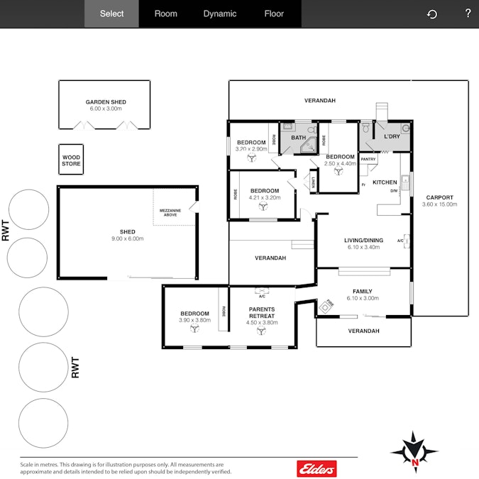 1 Sidney Parade, Hindmarsh Island, SA, 5214 - Floorplan 1