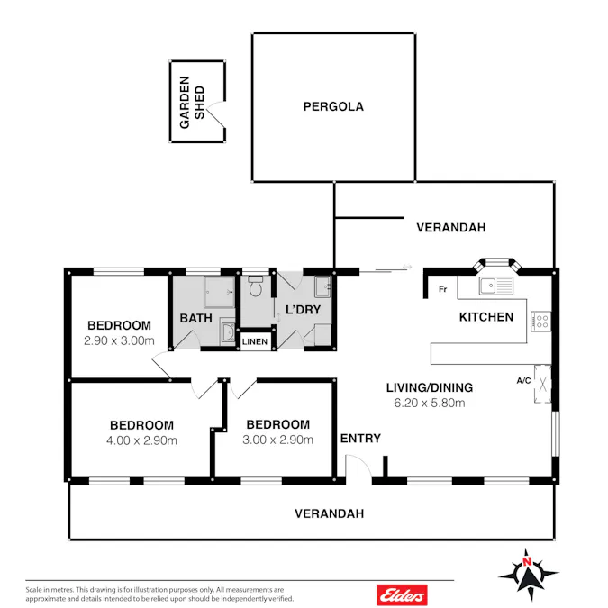 24 Newell Avenue, Middleton, SA, 5213 - Floorplan 1