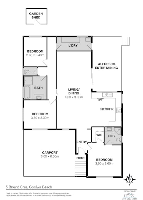5 Bryant Crescent, Goolwa Beach, SA, 5214 - Floorplan 1
