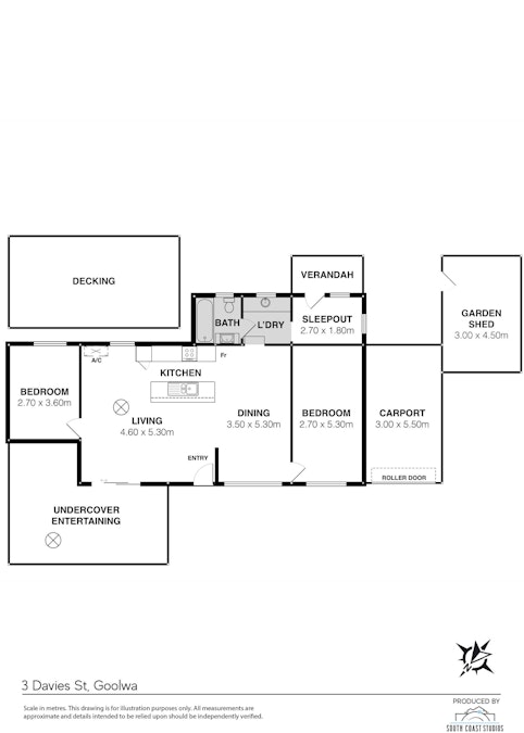 3 Davies Street, Goolwa, SA, 5214 - Floorplan 1