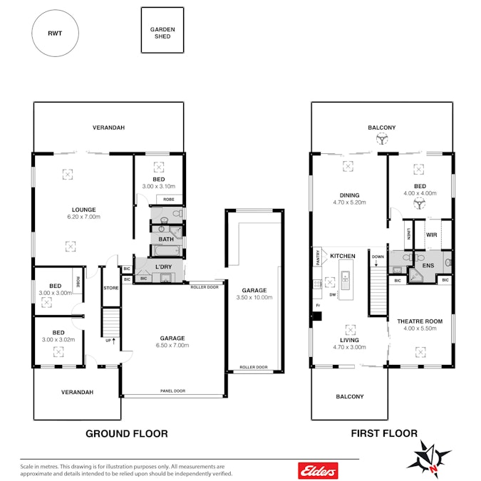 47 Corcoran Avenue, Goolwa Beach, SA, 5214 - Floorplan 1