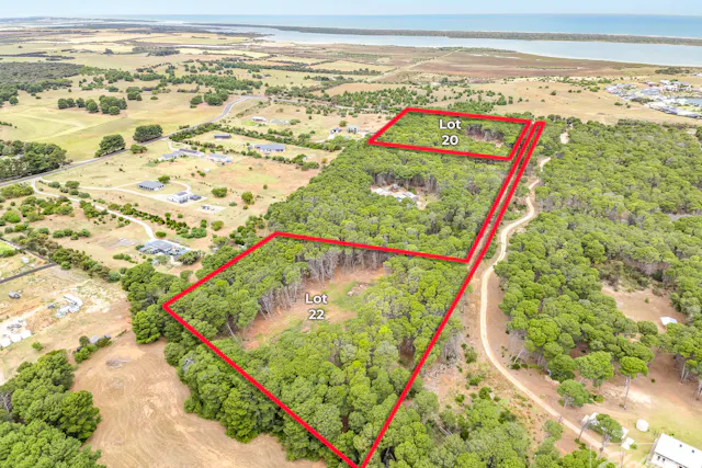Lot 20 Randell Road — photo from Elders Real Estate Goolwa