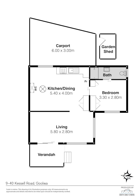 9/40 Kessell Road, Goolwa, SA, 5214 - Floorplan 1