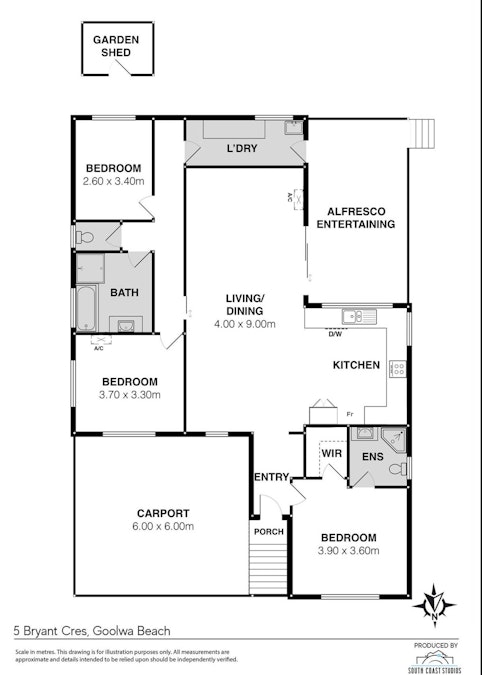 5 Bryant Crescent, Goolwa Beach, SA, 5214 - Floorplan 1