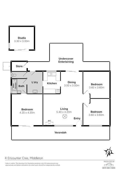 4 Encounter Crescent, Middleton, SA, 5213 - Floorplan 1