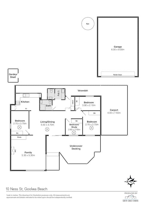 10 Ness Street, Goolwa Beach, SA, 5214 - Floorplan 1