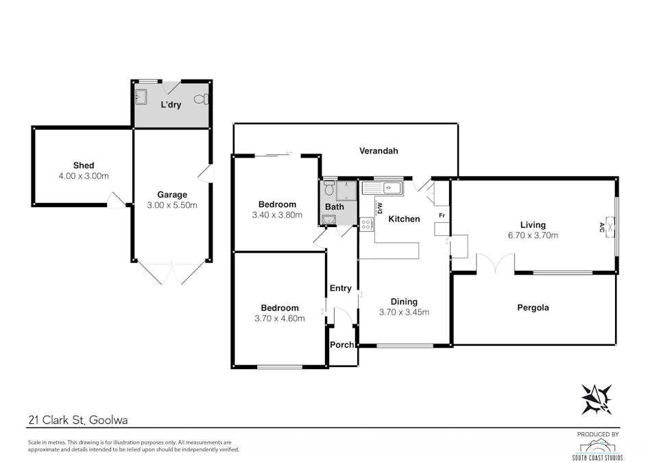 21 Clark Street, Goolwa, SA, 5214 - Floorplan 1