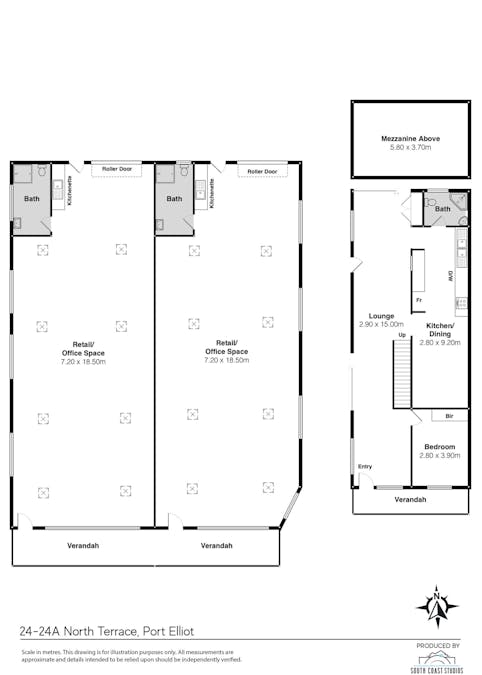 24 & 24A North Terrace, Port Elliot, SA, 5212 - Floorplan 1