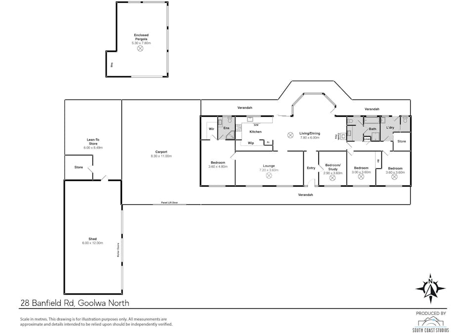 28 - 30 Banfield Road, Goolwa North, SA, 5214 - Floorplan 1