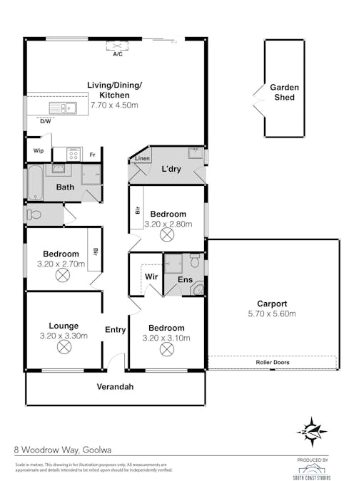 8 Woodrow Way, Goolwa, SA, 5214 - Floorplan 1