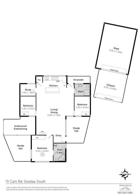 13 Cant Road, Goolwa South, SA, 5214 - Floorplan 1