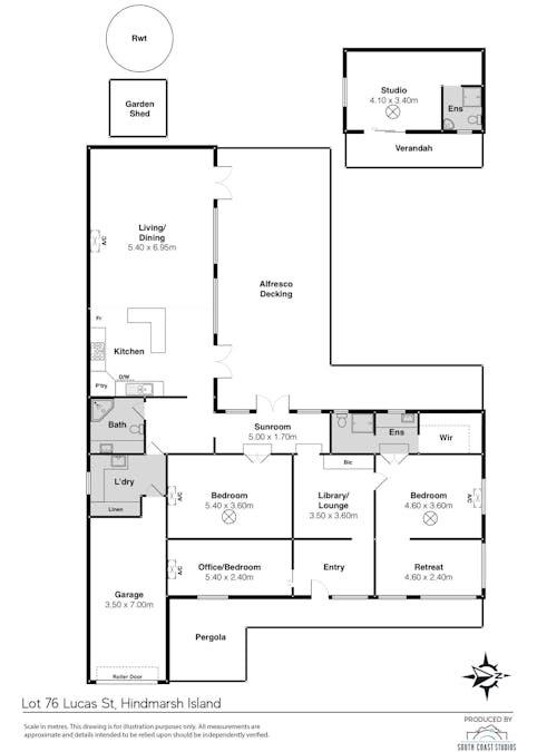 Lot 76 Lucas Street, Hindmarsh Island, SA, 5214 - Floorplan 1