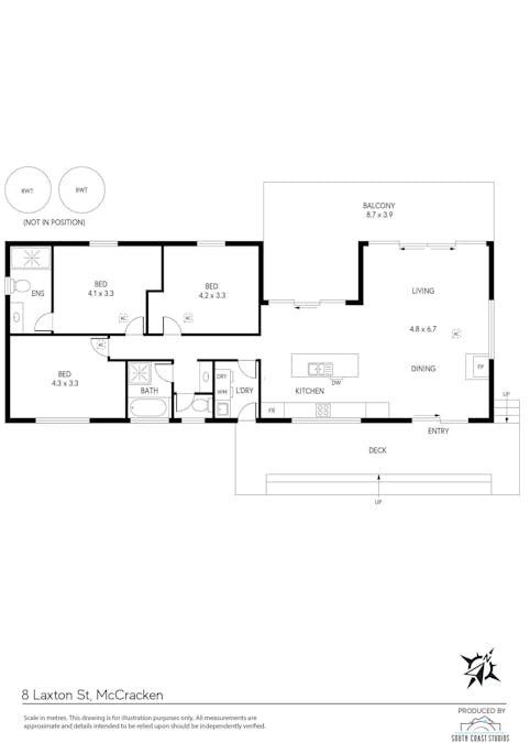 8 Laxton Street, Mccracken, SA, 5211 - Floorplan 1