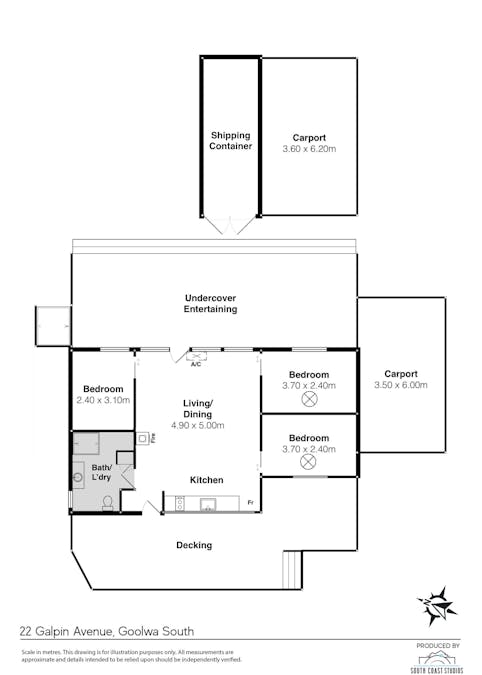 22 Galpin Avenue, Goolwa South, SA, 5214 - Floorplan 1