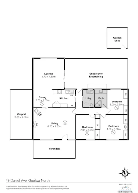 49 Daniel Avenue, Goolwa North, SA, 5214 - Floorplan 1