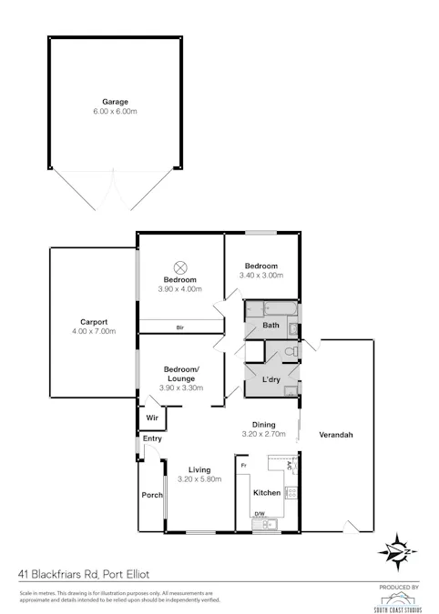 41 Blackfriars Road, Port Elliot, SA, 5212 - Floorplan 1