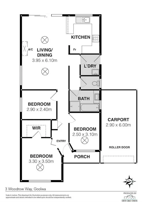3 Woodrow Way, Goolwa, SA, 5214 - Floorplan 1