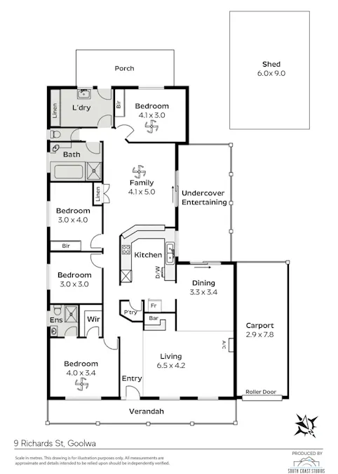 9 Richards Street, Goolwa, SA, 5214 - Floorplan 1