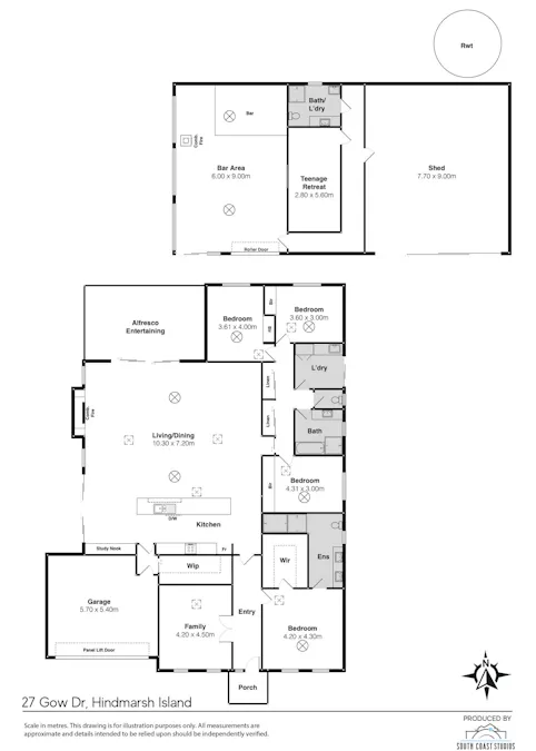 27 Gow Drive, Hindmarsh Island, SA, 5214 - Floorplan 1