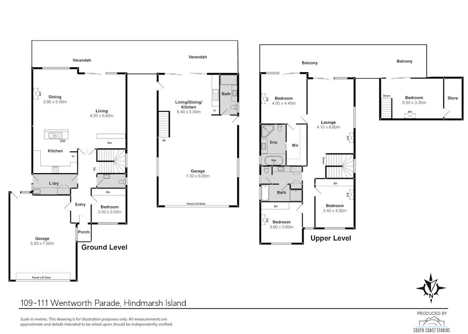 109 - 111 Wentworth Parade, Hindmarsh Island, SA, 5214 - Floorplan 1
