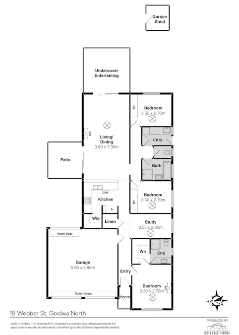 18 Webber Street, Goolwa North, SA, 5214 - Floorplan 1
