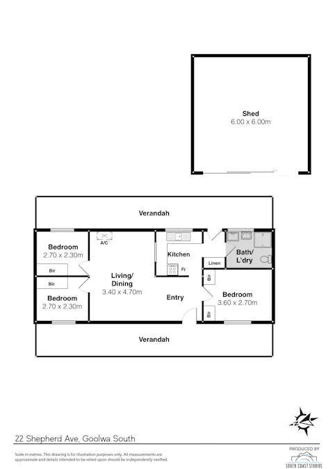 22 Shepherd Avenue, Goolwa South, SA, 5214 - Floorplan 1