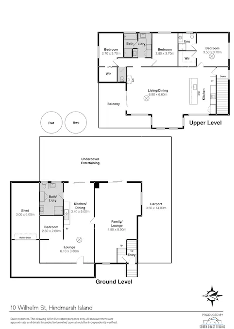 Lot 10 Wilhelm Street, Hindmarsh Island, SA, 5214 - Floorplan 1