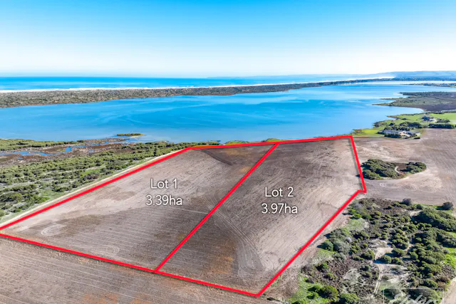 Lots 1 & 2 Bongalong Road — photo from Elders Real Estate Goolwa