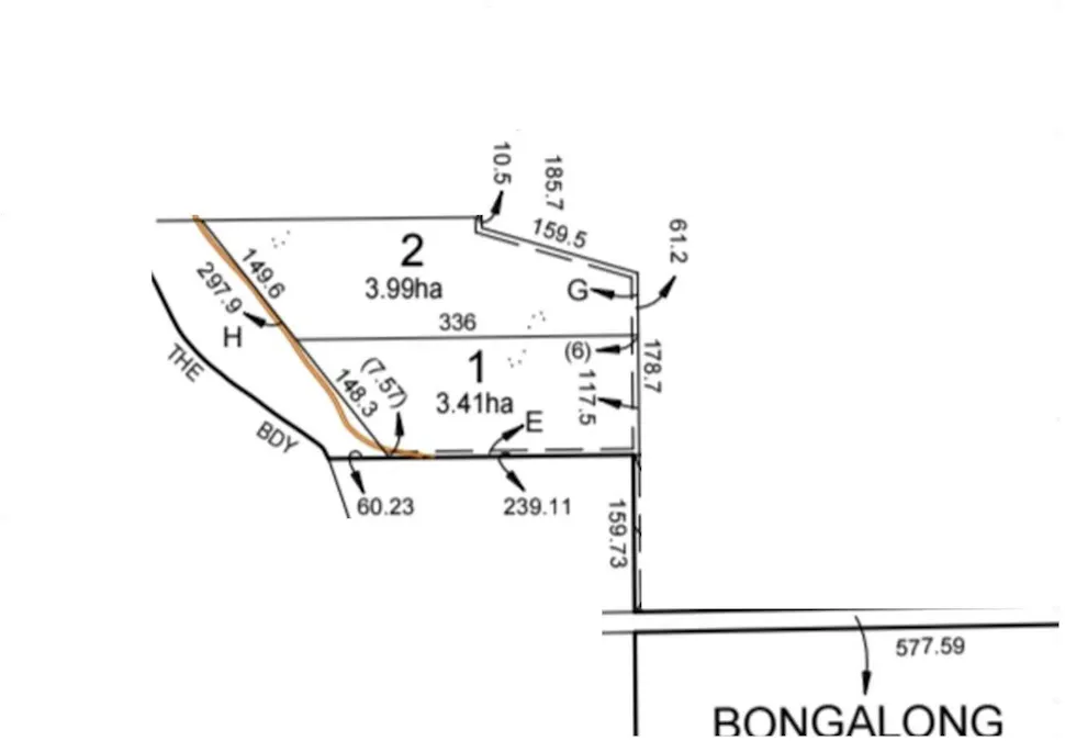 Lots 1 & 2 Bongalong Road, Hindmarsh Island, SA, 5214 - Floorplan 1