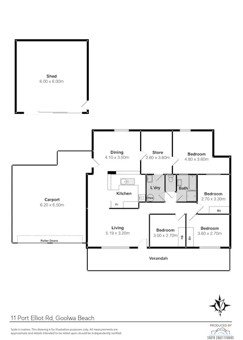 11 Port Elliot Road, Goolwa Beach, SA, 5214 - Floorplan 1