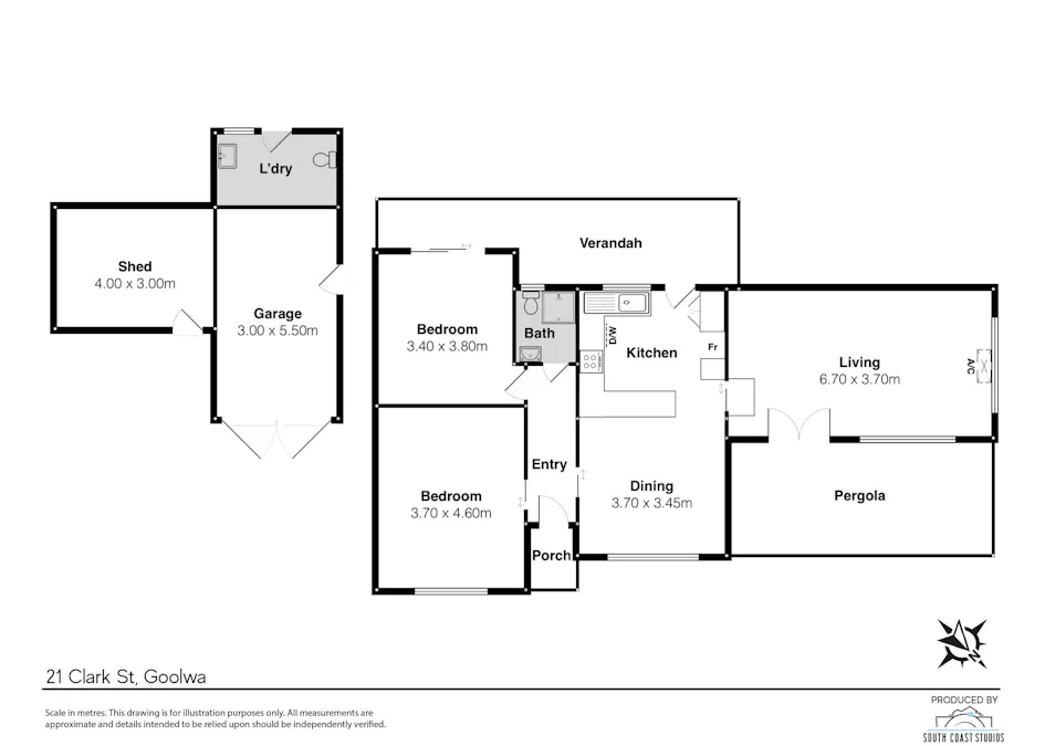 21 Clark Street, Goolwa, SA, 5214 - Floorplan 1