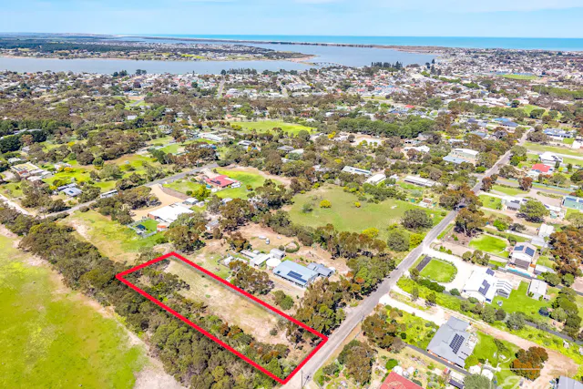 Lot 22 Dance Street — photo from Elders Real Estate Goolwa