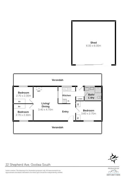 22 Shepherd Avenue, Goolwa South, SA, 5214 - Floorplan 1