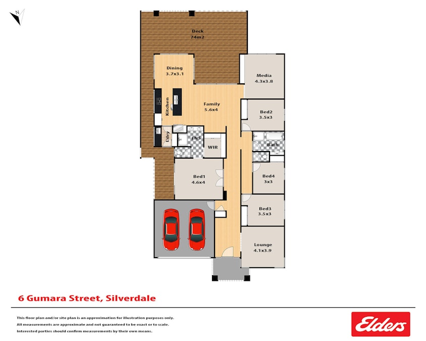 6 Gumara Street, Silverdale, NSW, 2752 - Floorplan 1